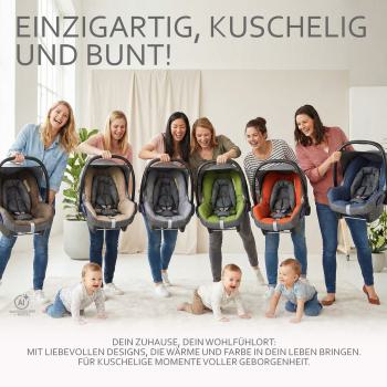 BAMBINIWELT Ersatzbezug für Maxi-Cosi CabrioFix, 6-tlg. Komplett-Set, MELIERT